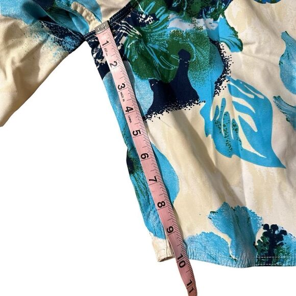 Quiksilver Edition ~ Mens White and Blue Floral Boardshorts ~ size 36 - Picture 8 of 14